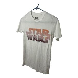 Star Wars White Short Sleeve Tee